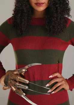 Jerry Leigh Plus Size Freddy Krueger Dress Costume -Disguise Store freddy krueger plus size dress costume alt 2