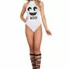 Dreamgirl Ghost Bodysuit Costume For Women 1 Dreamgirl Ghost Bodysuit Costume For Women -Disguise Store ghost bodysuit