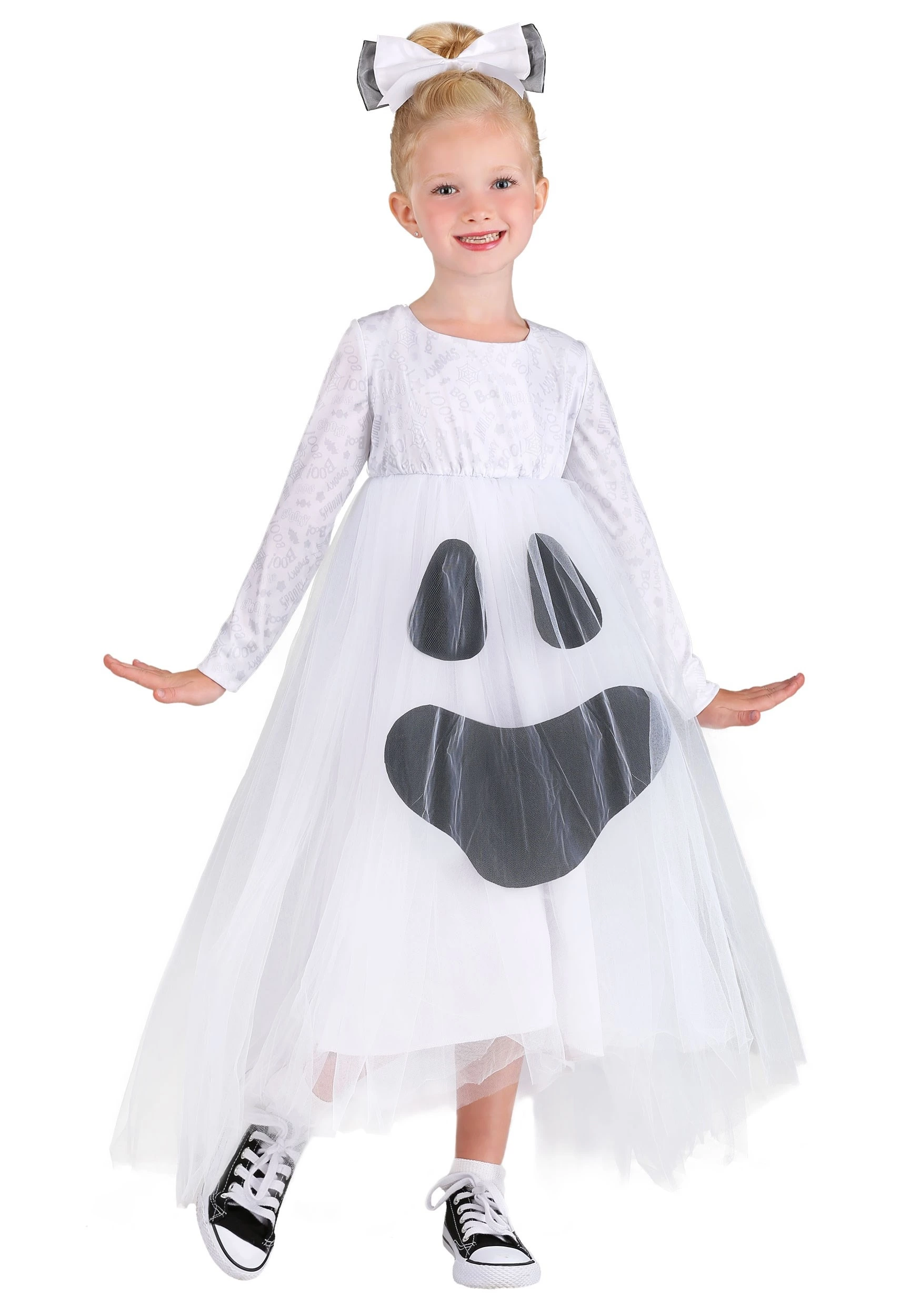Boloparty Ghost Tutu Costume For Girls 3 Boloparty Ghost Tutu Costume For Girls