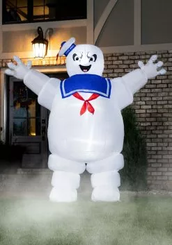 Mars Hill Ghostbusters 8FT Inflatable Stay Puft Marshmallow Man Decoration -Disguise Store ghostbusters 8ft inflatable stay puft marshmallow alt 2