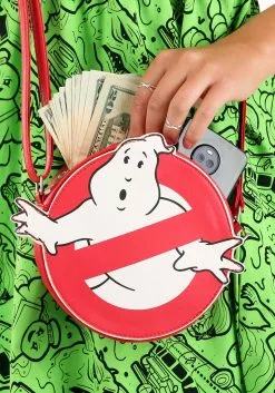 OMG Handbags Ghostbusters Logo Halloween Bag -Disguise Store ghostbusters logo halloween handbag purse alt2