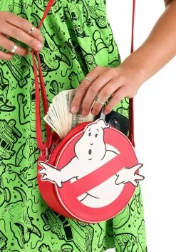 OMG Handbags Ghostbusters Logo Halloween Bag -Disguise Store ghostbusters logo halloween handbag purse alt3