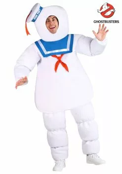 Boloparty Ghostbusters Stay Puft Plus Size Costume -Disguise Store ghostbusters plus size stay puft costume alt 1
