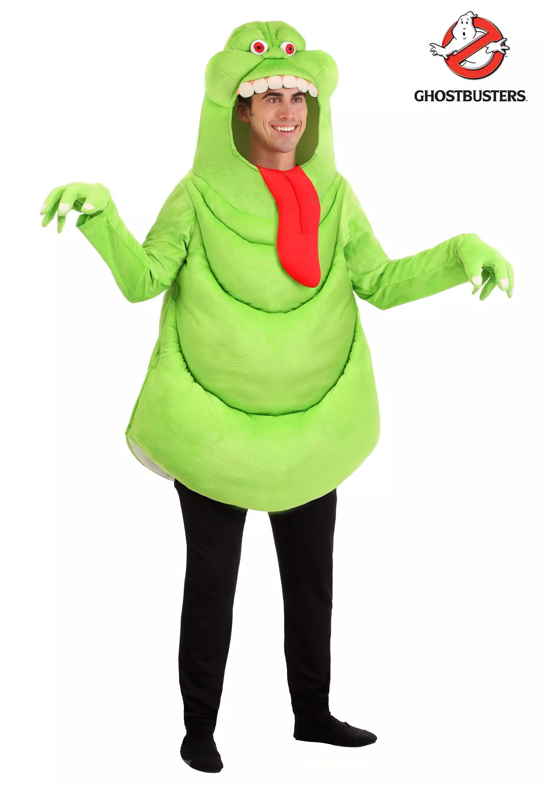Fun Costumes Ghostbusters Adult Slimer Costume 3 Fun Costumes Ghostbusters Adult Slimer Costume