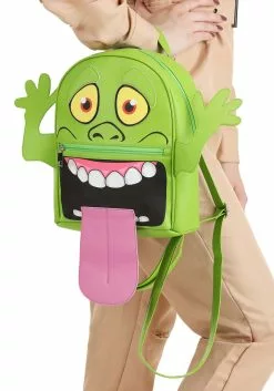 OMG Handbags Ghostbusters Slimer Trick-or-Treat Backpack -Disguise Store ghostbusters slimer trick or treat tote alt 3