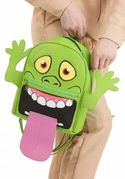 OMG Handbags Ghostbusters Slimer Trick-or-Treat Backpack -Disguise Store ghostbusters slimer trick or treat tote alt 4