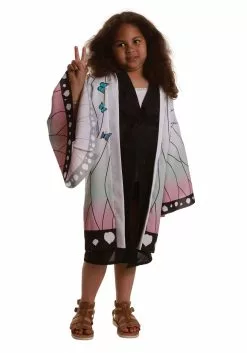 Karnival Costumes Anime Butterfly Costume Robe For Girls 9 Karnival Costumes Anime Butterfly Costume Robe For Girls -Disguise Store girls anime butterfly costume robe alt 3