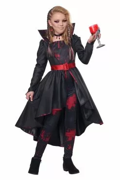 California Costume Collection Girl's Bad Blood Costume