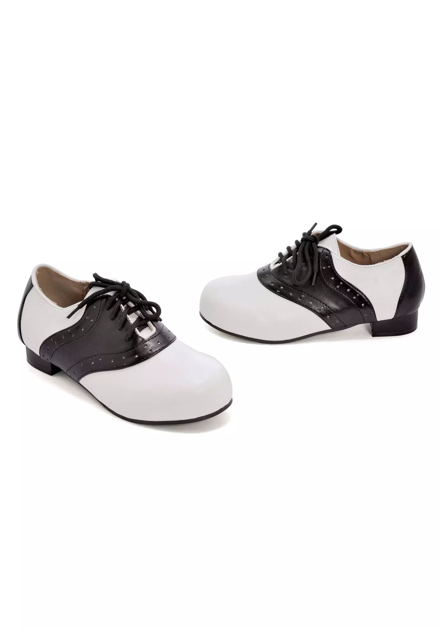 Ellie Black And White Saddle Shoes For Girls 3 Ellie Black And White Saddle Shoes For Girls