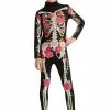 Joyin Floral Skeleton Costume For Girls -Disguise Store girls floral skeleton costume