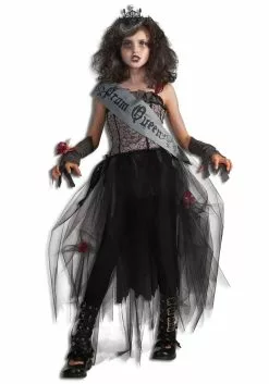 Rubies Costume Co. Inc Girls Goth Prom Queen Costume