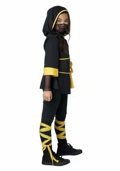 California Costume Collection Lightning Ninja Costume For Girls 7 California Costume Collection Lightning Ninja Costume For Girls -Disguise Store girls lightning ninja costume alt 2