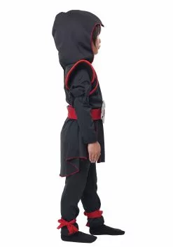 California Costume Collection Lil' Ninja Costume For Girls -Disguise Store girls lil ninja girl costume alt 2