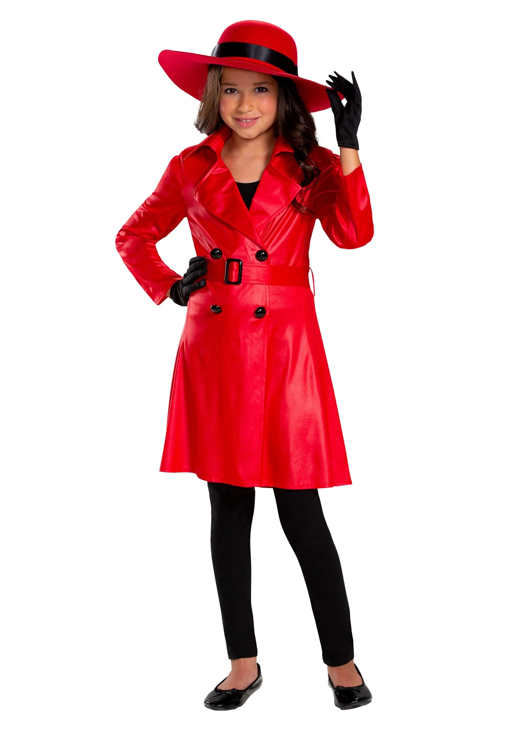 LF Products Pte. Ltd. Girl's Mystery Agent Costume 3 LF Products Pte. Ltd. Girl's Mystery Agent Costume