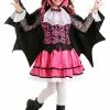 Topwell Creative Corp. Pink Vampire Costume For Girls -Disguise Store girls pink vampire costume