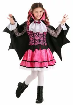 Disguise Store 19 Topwell Creative Corp. Pink Vampire Costume For Girls