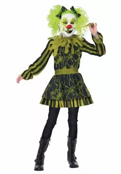 California Costume Collection Girl's Snots Of Fun Clown Costume