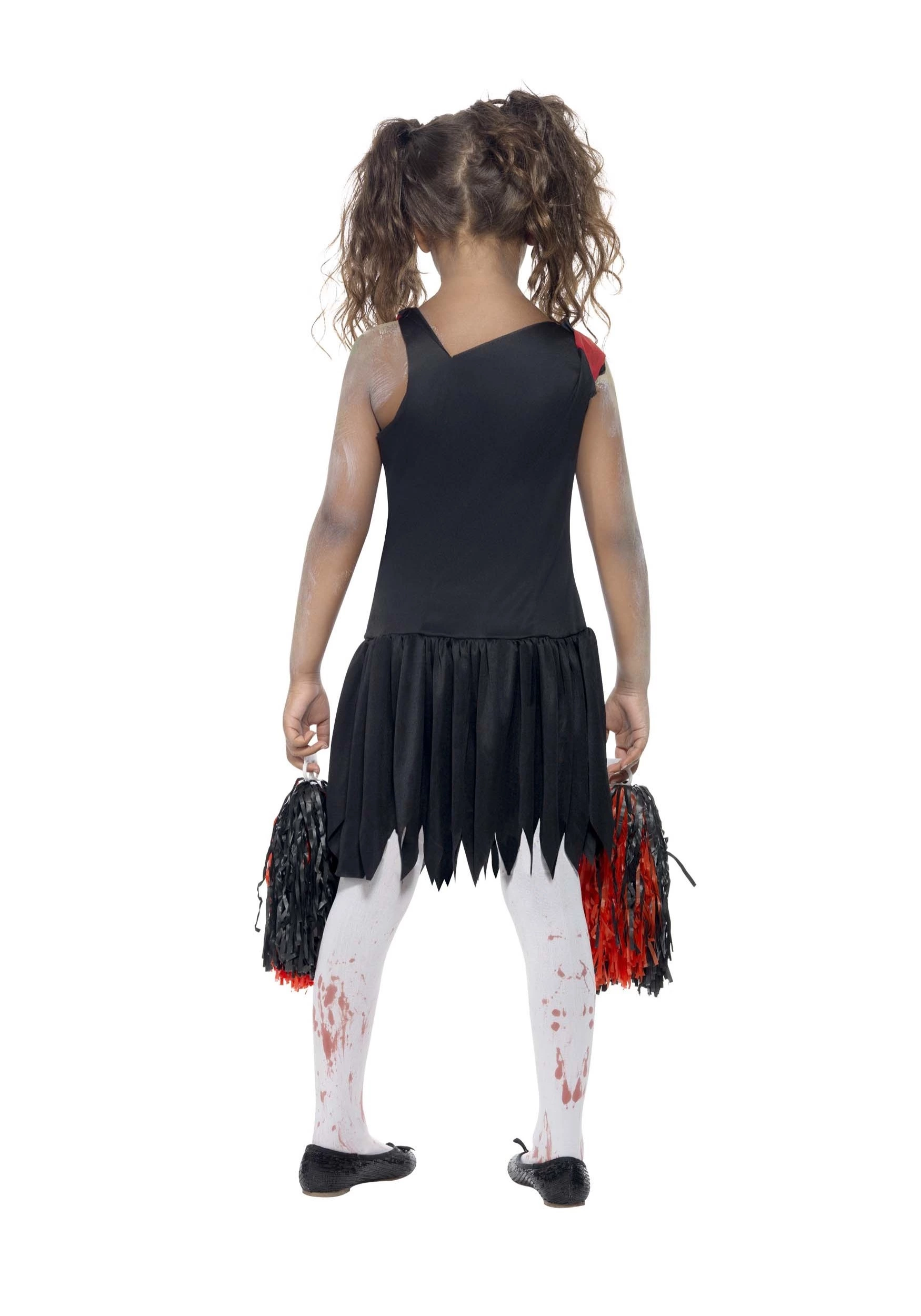 Smiffys Zombie Girl's Cheerleader Costume 4 Smiffys Zombie Girl's Cheerleader Costume - Image 2