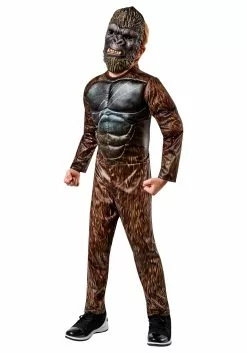 Rubies Costume Co. Inc Godzilla VS Kong Kid's King Kong Costume -Disguise Store godzilla vs kong king kong child costume alt 2