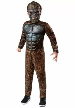 Rubies Costume Co. Inc Godzilla VS Kong Kid's King Kong Costume -Disguise Store godzilla vs kong king kong child costume alt 3