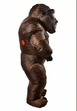 Rubies Costume Co. Inc Godzilla VS Kong Adult King Kong Inflatable Costume Vinyl Figure 9 Rubies Costume Co. Inc Godzilla VS Kong Adult King Kong Inflatable Costume Vinyl Figure -Disguise Store godzilla vs kong king kong inflatable adult costume a3