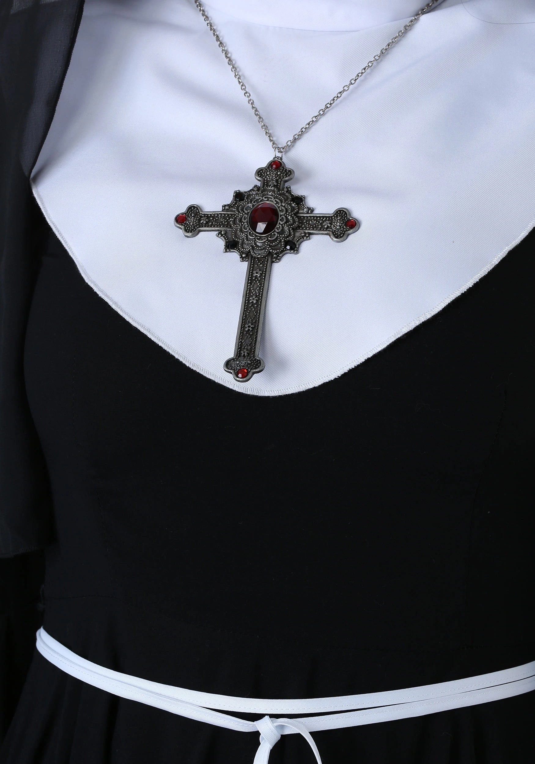 Shenzen Amilla Nun Gothic Cross Necklace 5 Shenzen Amilla Nun Gothic Cross Necklace - Image 3