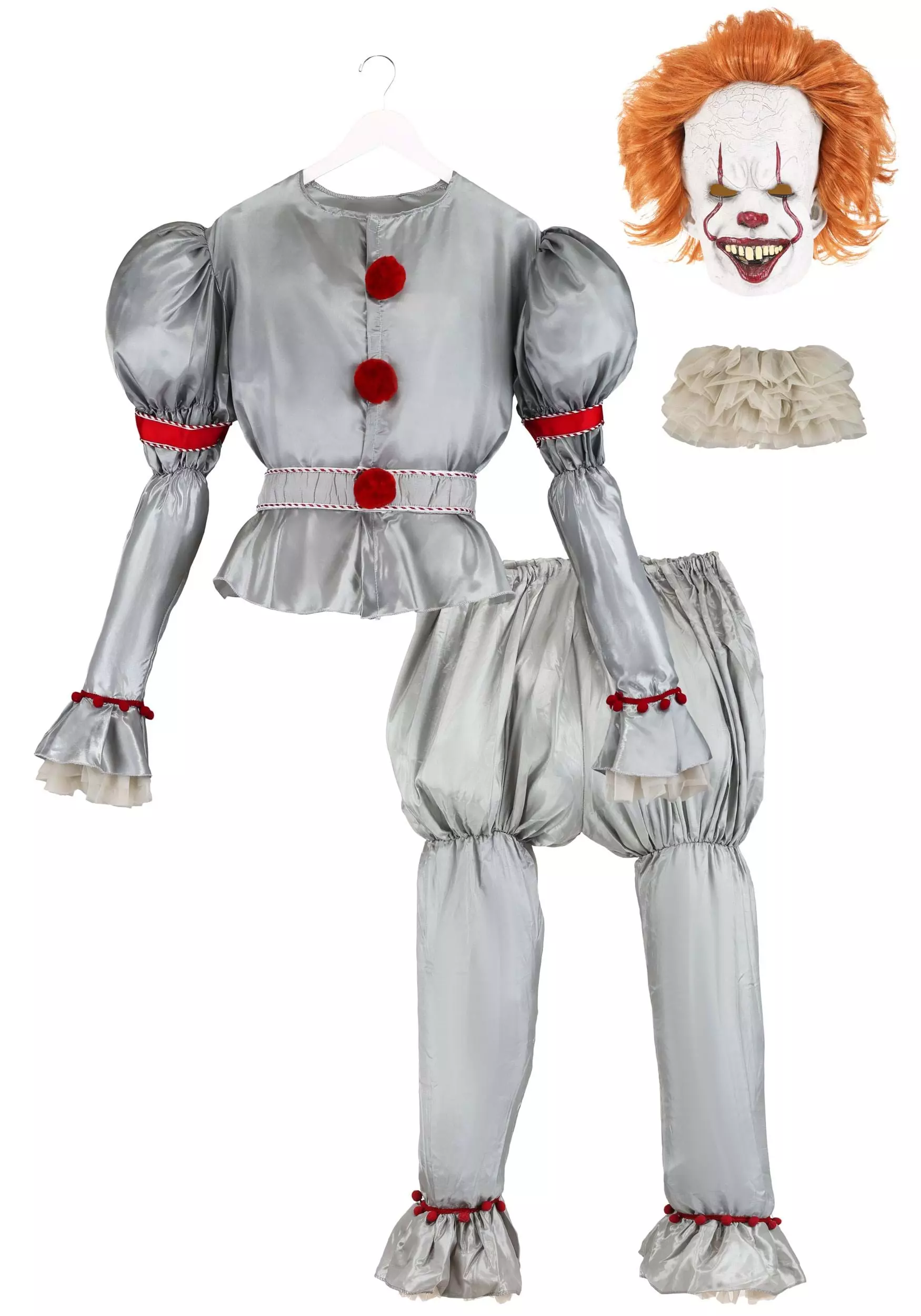 Rubies Costume Co. Inc Grand Heritage Pennywise Movie Adult Costume 5 Rubies Costume Co. Inc Grand Heritage Pennywise Movie Adult Costume - Image 3