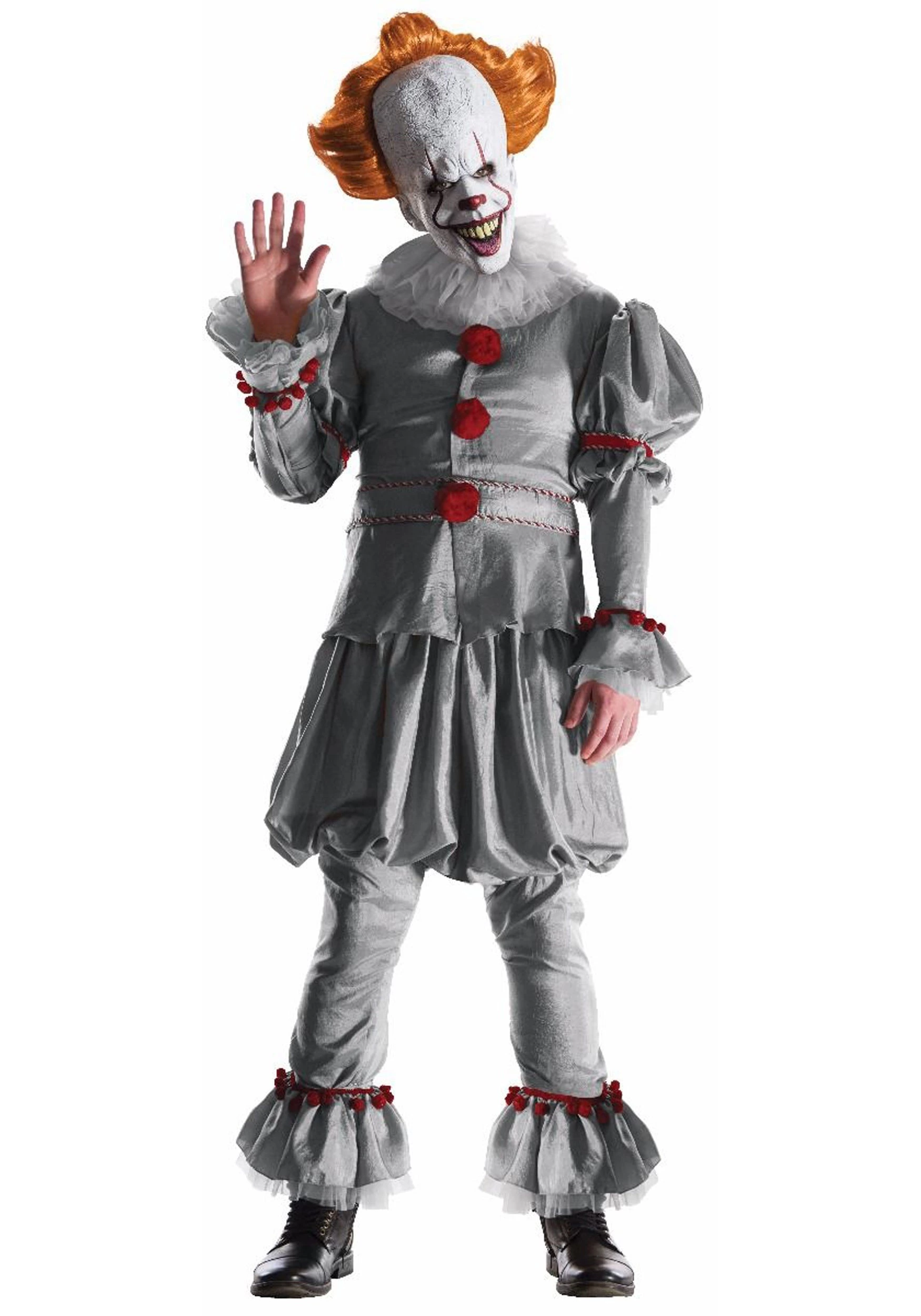Rubies Costume Co. Inc Grand Heritage Pennywise Movie Adult Costume 3 Rubies Costume Co. Inc Grand Heritage Pennywise Movie Adult Costume