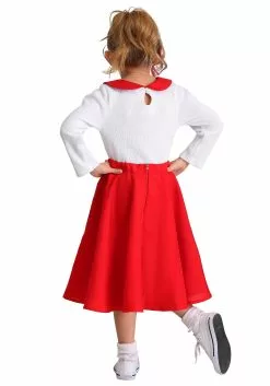 Fun Costumes Grease Rydell High Toddler Cheerleader Costume -Disguise Store grease rydell high toddlers cheerleader costume back
