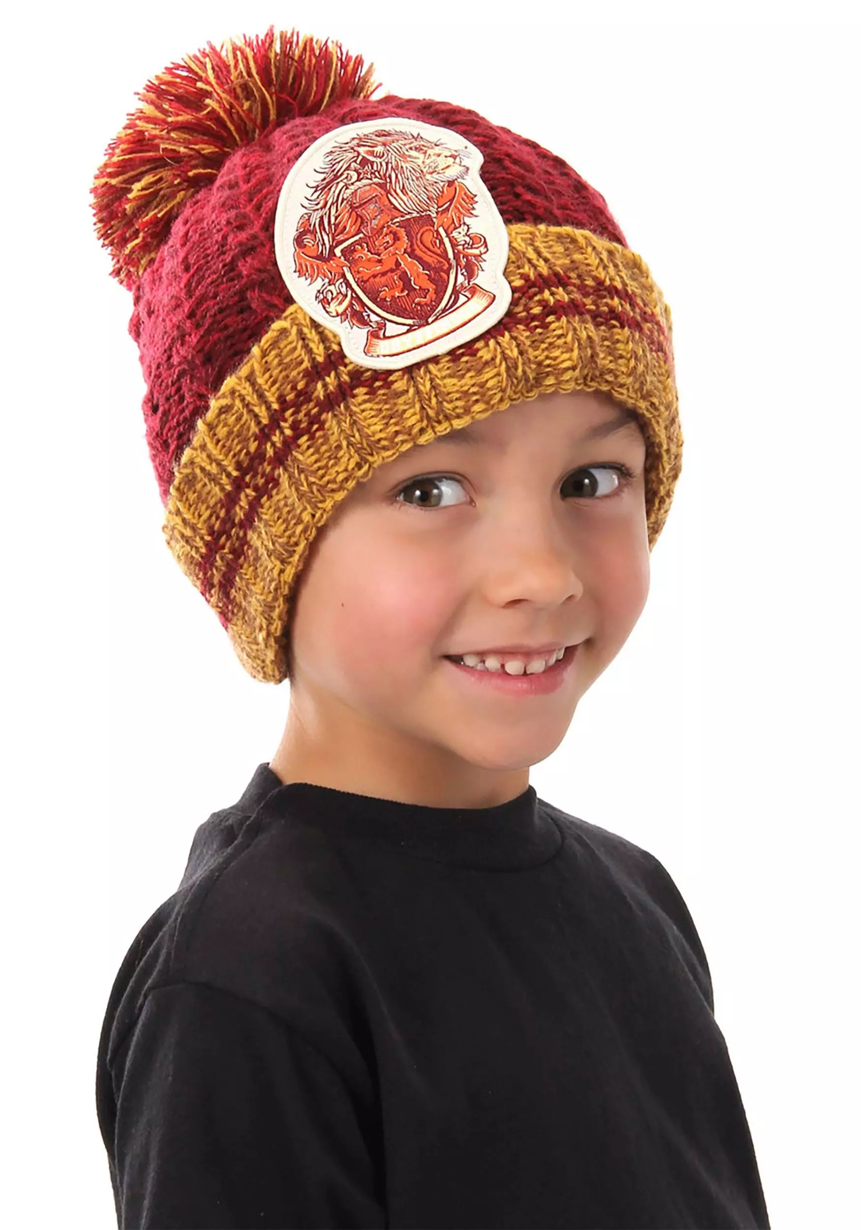 Elope Heathered Pom Beanie Gryffindor 5 Elope Heathered Pom Beanie Gryffindor - Image 3