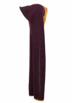 Elope Gryffindor Knit Maroon And Gold Costume Hood -Disguise Store gryffindor knit hood alt 2