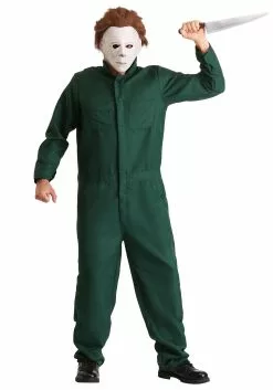 TRICK OR TREAT STUDIOS Men's Halloween II Michael Myers Coveralls Costume