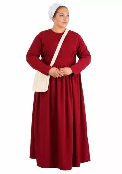 Fun Costumes Women's Plus Size Handmaid's Tale Deluxe Costume -Disguise Store handmaids tale deluxe womens plus size costume 4