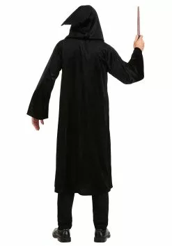 Jerry Leigh Harry Potter Deluxe Slytherin Robe Costume For Adults 15 Jerry Leigh Harry Potter Deluxe Slytherin Robe Costume For Adults -Disguise Store harry potter adult deluxe slytherin robe alt 4