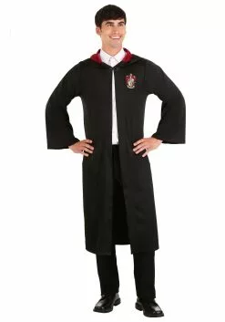 Jerry Leigh Adult Harry Potter Gryffindor Robe Costume -Disguise Store harry potter adult gryffindor robe costume