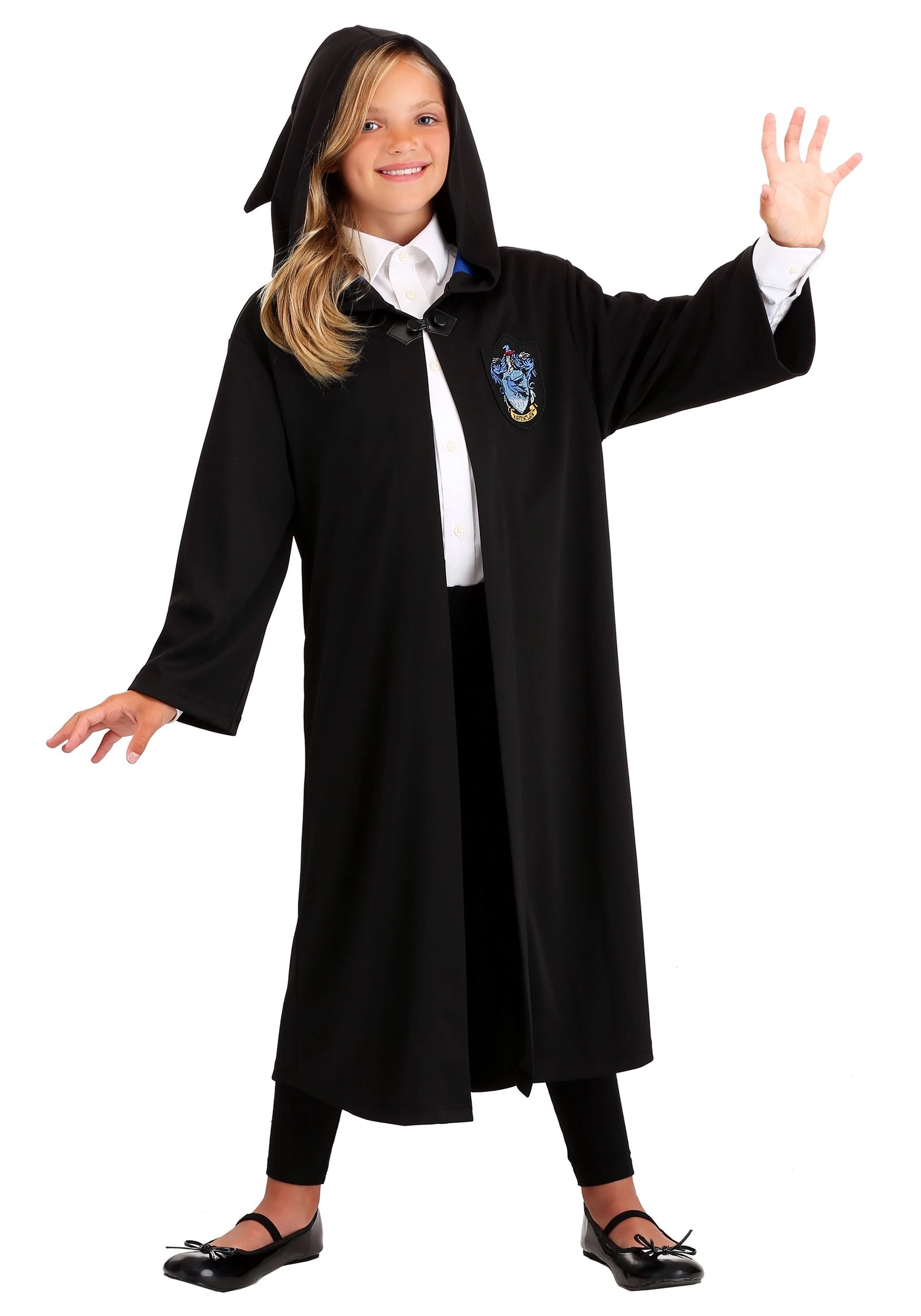 Jerry Leigh Kids Harry Potter Ravenclaw Robe Costume 3 Jerry Leigh Kids Harry Potter Ravenclaw Robe Costume - Image 2