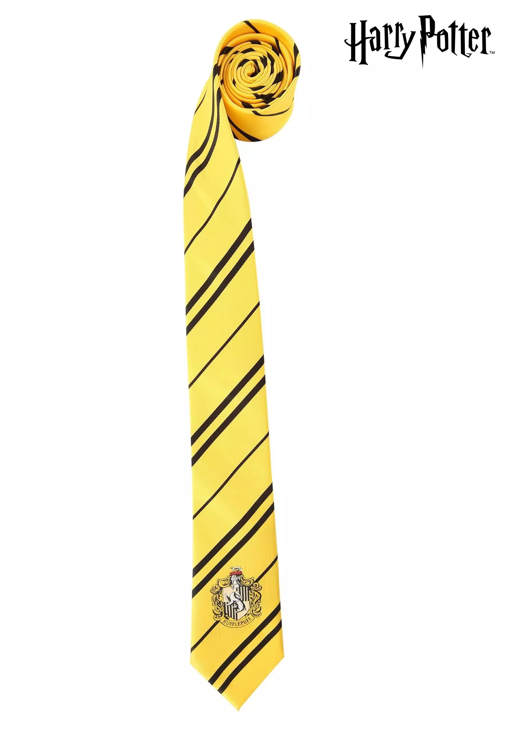 Elope Harry Potter Hufflepuff Classic Necktie 3 Elope Harry Potter Hufflepuff Classic Necktie