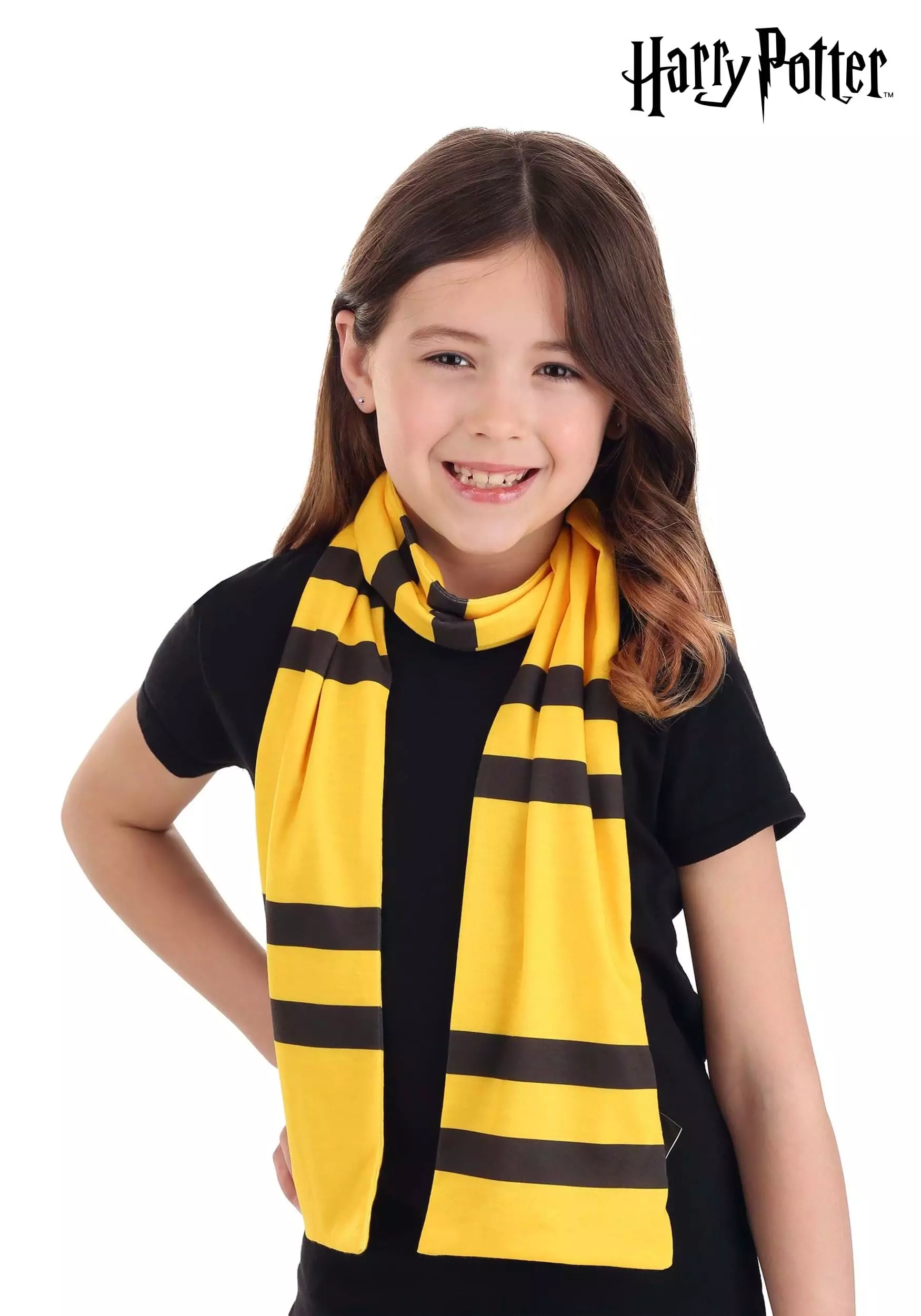 Elope Harry Potter Hufflepuff Printed Scarf 3 Elope Harry Potter Hufflepuff Printed Scarf