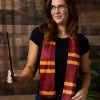Elope Harry Potter Gryffindor Printed Scarf 1 Elope Harry Potter Gryffindor Printed Scarf -Disguise Store harry potter printed gryffindor scarf