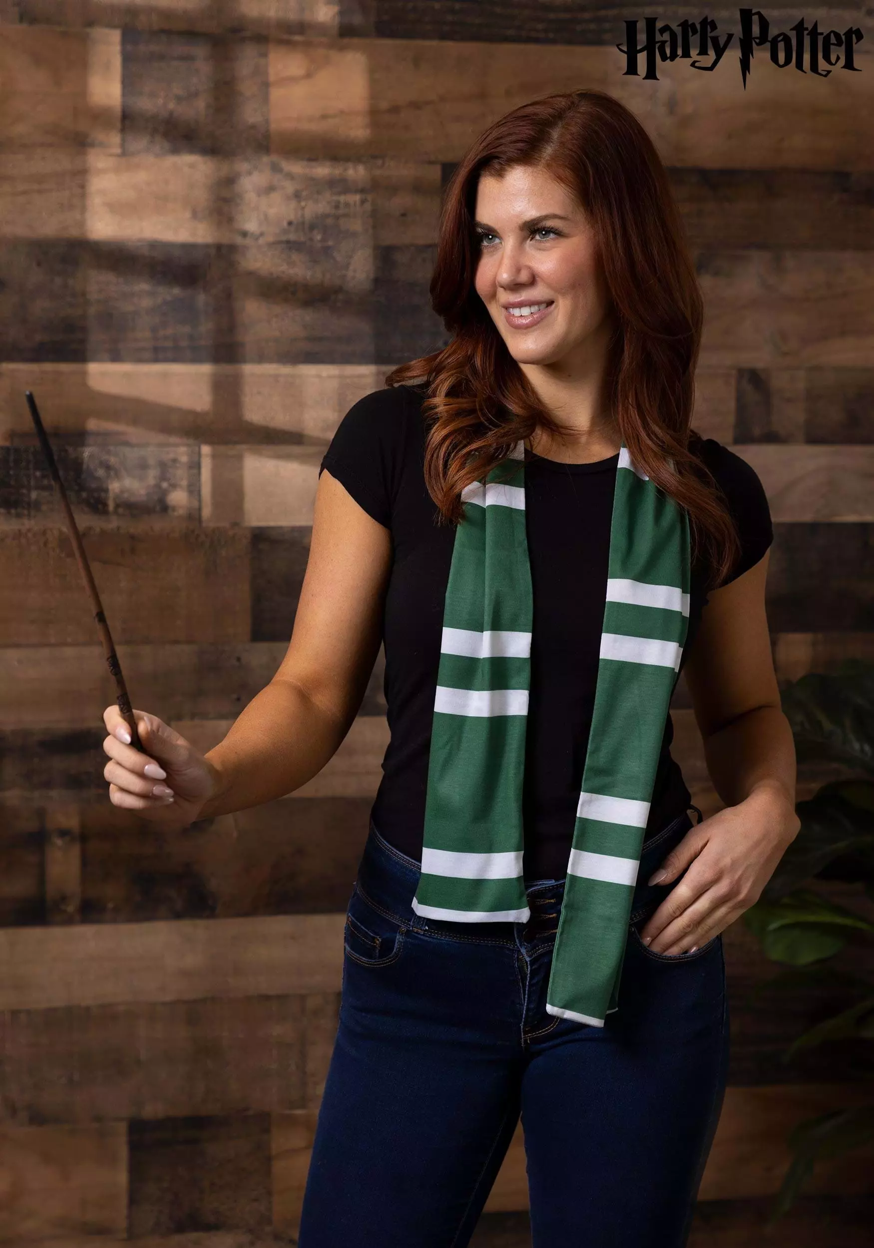 Elope Harry Potter Slytherin Printed Scarf 3 Elope Harry Potter Slytherin Printed Scarf