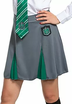 Disguise Harry Potter Adult Slytherin Skirt 7 Disguise Harry Potter Adult Slytherin Skirt -Disguise Store harry potter slytherin skirt for adults alt 2
