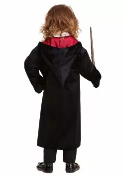 Jerry Leigh Harry Potter Deluxe Hermione Gryffindor Robe For Toddlers -Disguise Store harry potter toddler deluxe hermione gryffindor sc alt 2