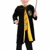 Jerry Leigh Kids Harry Potter Deluxe Hufflepuff Robe Costume 1 Jerry Leigh Kids Harry Potter Deluxe Hufflepuff Robe Costume -Disguise Store harry potter toddler deluxe hufflepuff robe1