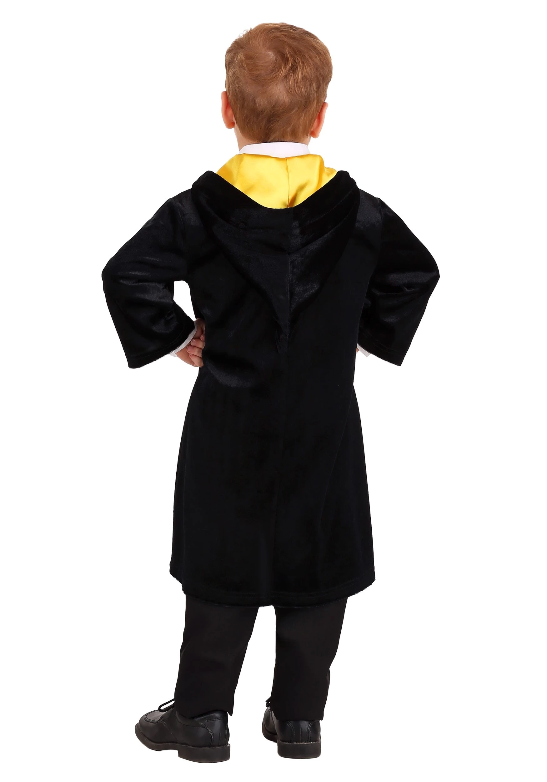 Jerry Leigh Kids Harry Potter Deluxe Hufflepuff Robe Costume 6 Jerry Leigh Kids Harry Potter Deluxe Hufflepuff Robe Costume - Image 4
