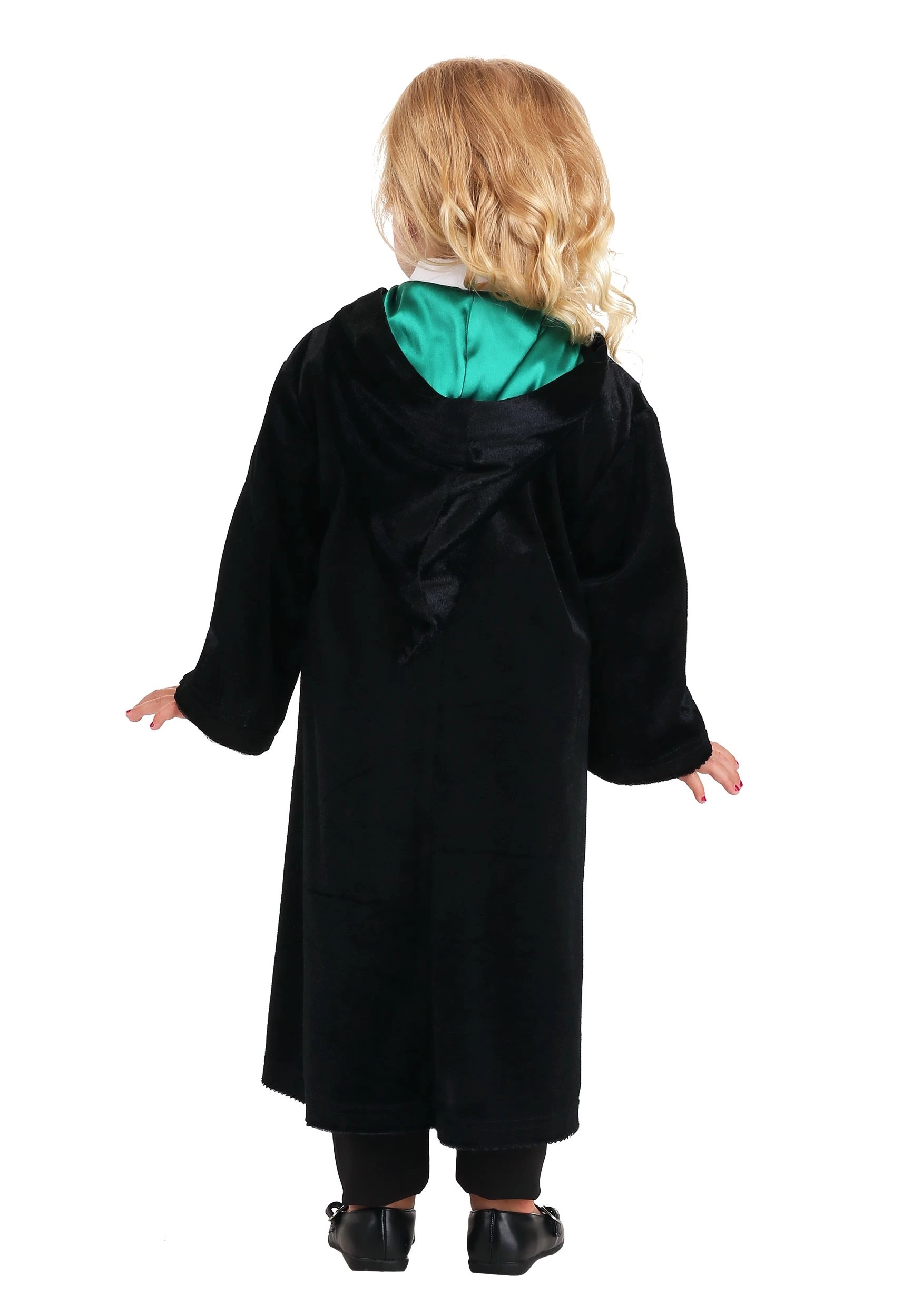 Jerry Leigh Kids Harry Potter Deluxe Slytherin Robe Costume 6 Jerry Leigh Kids Harry Potter Deluxe Slytherin Robe Costume - Image 4