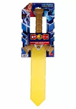 MATTEL Masters Of The Universe He-Man Power Sword Replica Prop -Disguise Store he man masters of the universe power sword prop alt 2