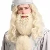 Partytime Costume & Lingerie (Yiwu) Factory Adult Headmaster Wizard Wig And Beard -Disguise Store headmaster wizard adult wig and beard
