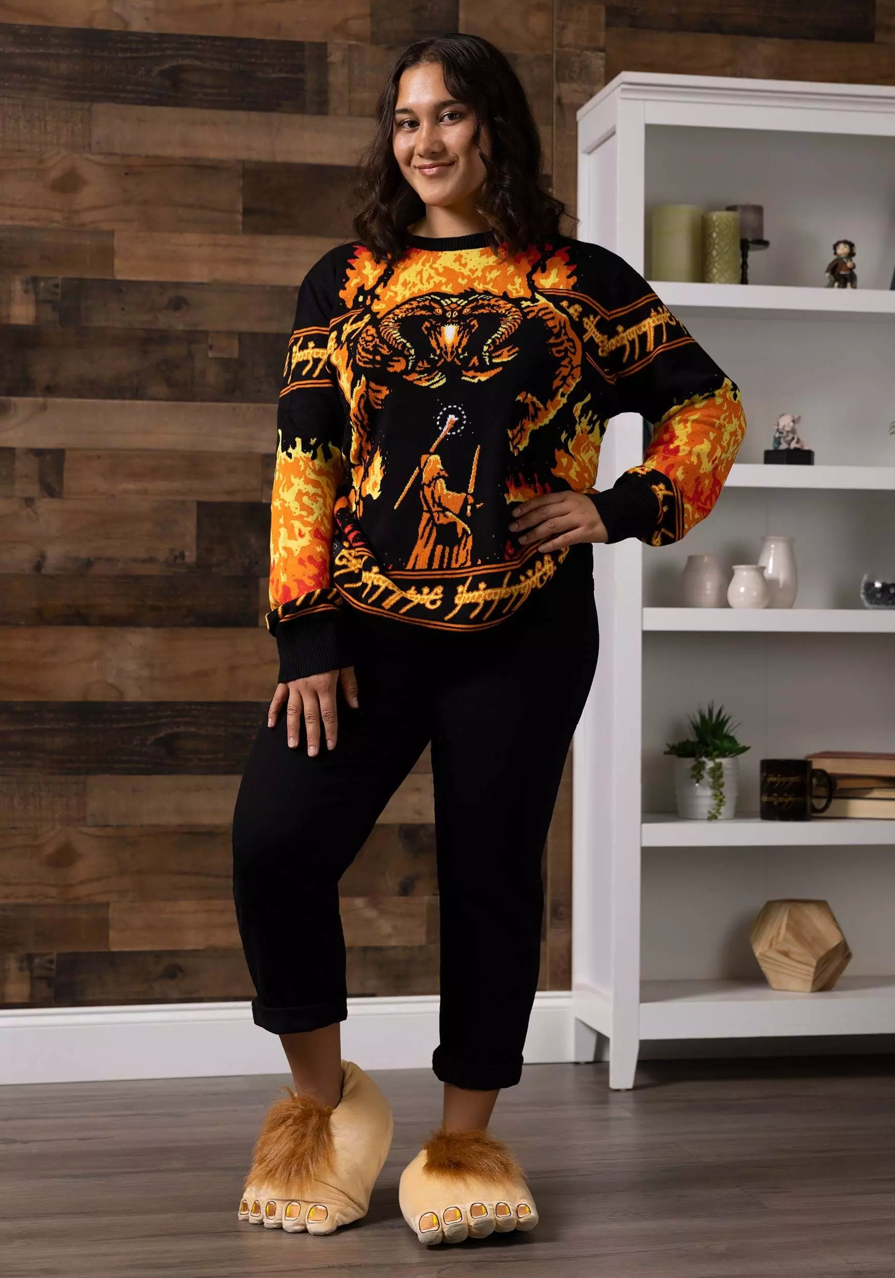 Elope Adult The Hobbit Costume Feet 4 Elope Adult The Hobbit Costume Feet - Image 2