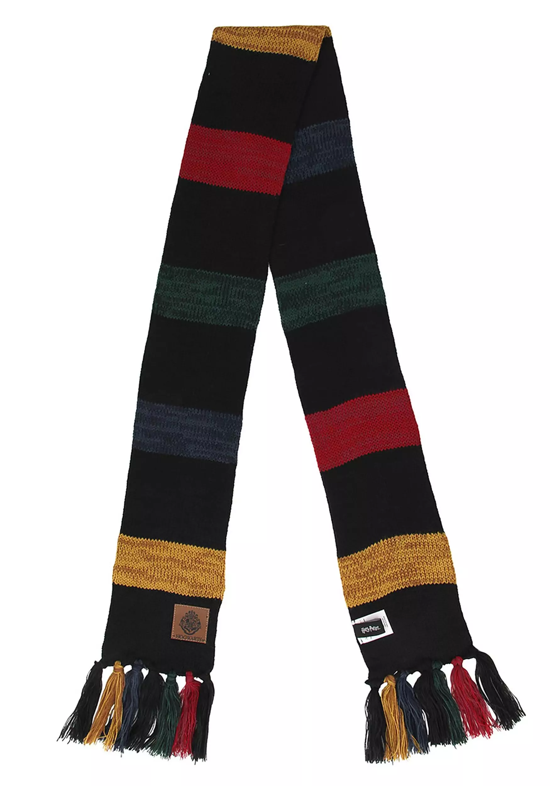 Elope Hogwarts Heathered Adult Knit Scarf 4 Elope Hogwarts Heathered Adult Knit Scarf - Image 2