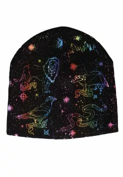 Elope Hogwarts House Emblem Constellations-Knit Hat -Disguise Store hogwarts house emblem constellation knit hat alt 4